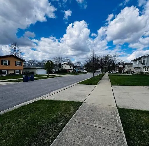 Convenient Near Chicago Ohare Airport With King Beds And Coffee Villa *